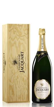 Jacquart Mosaique Brut Doppelmagnum 3,0 Liter in Holzkiste