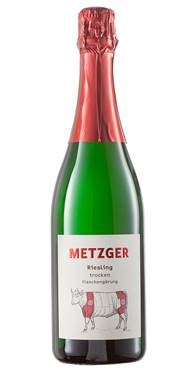 Metzger Riesling Sekt Flaschengrung